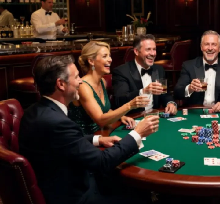 Galeria zdjęć z wieczorów pokerowych organizowanych przez Nocturne Venue